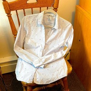 Cherry Patterned Button Down Top from H&M